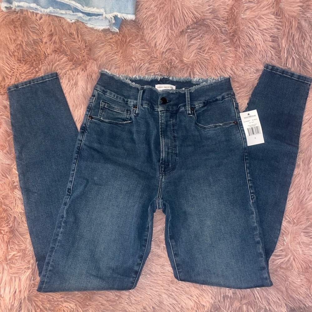 Good American denim jeans 
New with tags sz 6